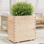 vidaXL Jardinière 70x40x72 5 cm bois de pin massif