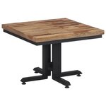 vidaXL Table basse 55x55x40 cm teck de récupération massif