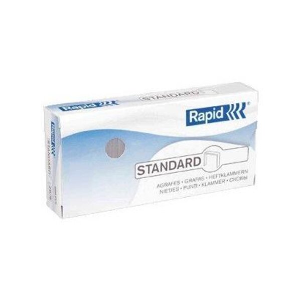 Boite de 5000 Agrafes standard 24/6 Cuivrée RAPID