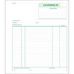 Manifold Livraisons 21x18cm 50 Feuillets Double Autocopiant - Texte En Néerlandais - Blanc - X 10 - Exacompta