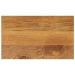 vidaXL Dessus de table 50x40x2 5 cm rectangulaire bois massif manguier