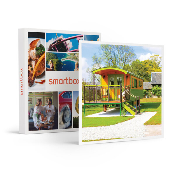 SMARTBOX - Coffret Cadeau Séjour insolite en famille : 3 jours en roulotte près de la côte normande -  Séjour