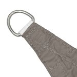 vidaXL Voile de parasol tissu oxford triangulaire 5x5x6 m taupe