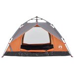 vidaXL Tente de camping à dôme 3 personnes libération rapide