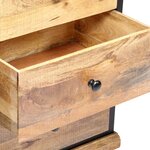 vidaXL Buffet 150x40x75 cm Bois de manguier solide