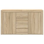 Buffet vidaXL Chêne de Sonoma Bois d'ingénierie 120 x 36 x 69 cm