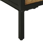 vidaXL buffet 70x35x70 cm en bois massif de mangue