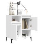 vidaXL Buffet Blanc 60x35x70 cm Bois d'ingénierie