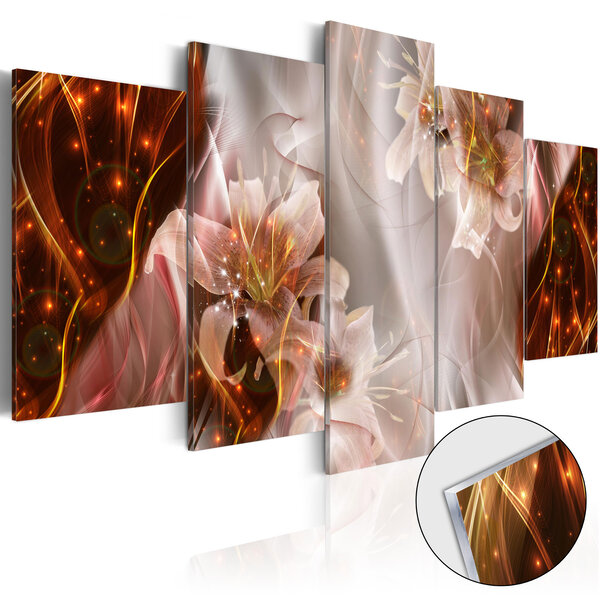 Tableau sur verre acrylique - stellar storm [glass] l x h en cm 200x100