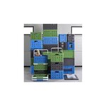 Boîte pliante de transport ou rangement square 24 litres