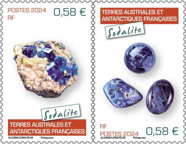 Timbre TAAF - Sodalite