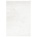 vidaXL Tapis OVIEDO à poils courts crème 140x200 cm