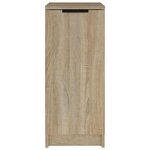 vidaXL Armoire à chaussures Chêne Sonoma 30x35x70 cm Bois d'ingénierie