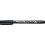 Marqueur permanent 318f lumocolor  étui de 6 staedtler