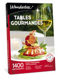 Coffret cadeau - WONDERBOX - Tables gourmandes