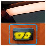 vidaXL Tente familiale avec LED 9 personnes à dégagement rapide