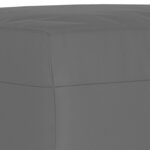 vidaXL Ensemble de canapés 4 Pièces coussins Gris foncé Tissu microfibre