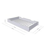 Tiroir de lit 90 x 190 BUDDY - beige