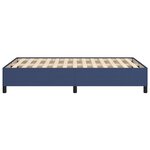 vidaXL Cadre de lit Bleu 120 x 200 cm Tissu