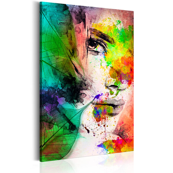 Tableau - couleurs de la feminité l x h en cm 40x60