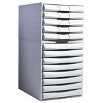 Module De Classement The Box Office - Gris Lumière - Exacompta
