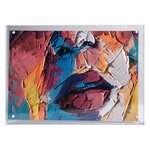 Porte-visuel Avec Fermeture Magnétique A5 - Cristal - X 10 - Exacompta