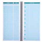 Carnet Spiralé 29 7x14cm - A Faire Ce Jour - 125 Feuilles - X 5 - Exacompta