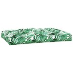 vidaXL Coussins de palette 5 Pièces motif de feuilles tissu