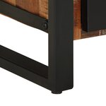 vidaXL Cabinet de Salle de Bain Multicolore 55x35x60 cm en Bois Massif Récupéré