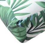 vidaXL Salon palette de jardin avec coussins 3Pièces bois d'acacia massif