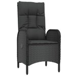 Salon de jardin meuble d'extérieur ensemble de mobilier 3 pièces avec coussins noir résine tressée 02_0015985