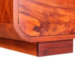 vidaXL Table basse Bois massif 90x40x35 cm