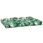 vidaXL Coussin de palette vert 120x80x12 cm tissu