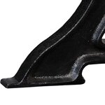 vidaXL Pied de table basse 2 Pièces Cadre en Y Fonte