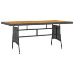 vidaXL Ensemble à manger d'extérieur 7 Pièces Résine tressée Gris