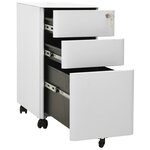 vidaXL Classeur mobile Gris clair 30x45x59 cm Acier