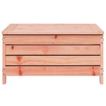 vidaXL Repose-pied de jardin avec coussin bois massif douglas
