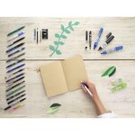 Stylo bille B2P ECOBALL Begreen rechargeable Pointe Moyenne Noir PILOT