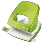 Perforateur 2 trous de bureau WOW, 3 mm/30 feuilles, Vert métallisé