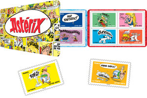 Carnet de 12 timbres - Astérix - Lettre verte