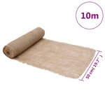 vidaXL Rouleau de jute 0 5x10 m 100   jute 200 g/m²