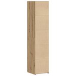 vidaXL Haut de buffet en chêne 40x42.5x185 cm en bois d'ingénierie