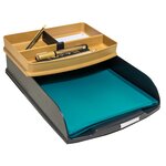 Corbeilles À Courrier Combo Styli Neo Deco - Noir - X 6 - Exacompta