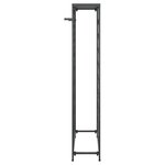 vidaXL Casier à bouteilles de 45 bouteilles noir 54x18x100cm fer forgé