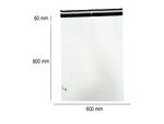 250 Enveloppes plastique opaques VAD/VPC N°4 - 600x800mm