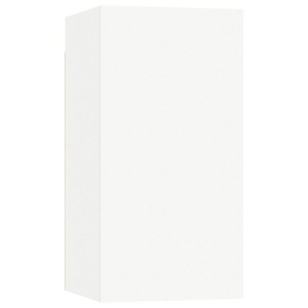 vidaXL Meuble TV Blanc 30 5x30x60 cm Bois d’ingénierie