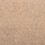 vidaXL Tapis d'escalier autocollants 15 Pièces 65x22 5x3 5 cm Beige
