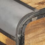 vidaXL Meuble TV 110x30x42 cm Bois massif de manguier