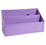 Trieur vertical / porte lettres 3 compartiments carton aquarel - x 4 - exacompta