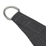 vidaXL Voile de parasol tissu oxford triangulaire 5x6x6 m anthracite